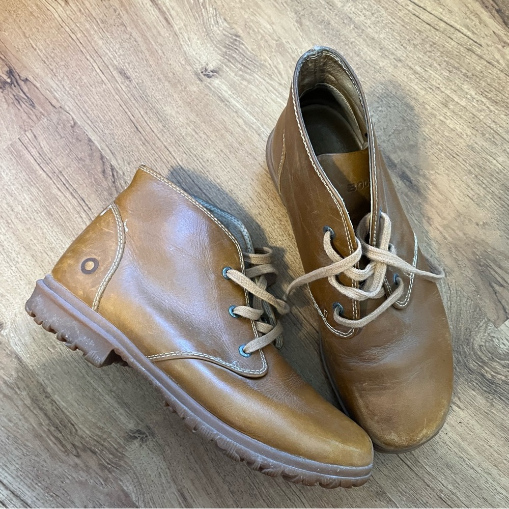 Bogs Leather Ankle Boots, women’s 8